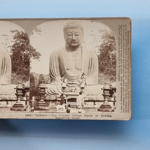 Kamakura stereoview 1885 - kamakura, um